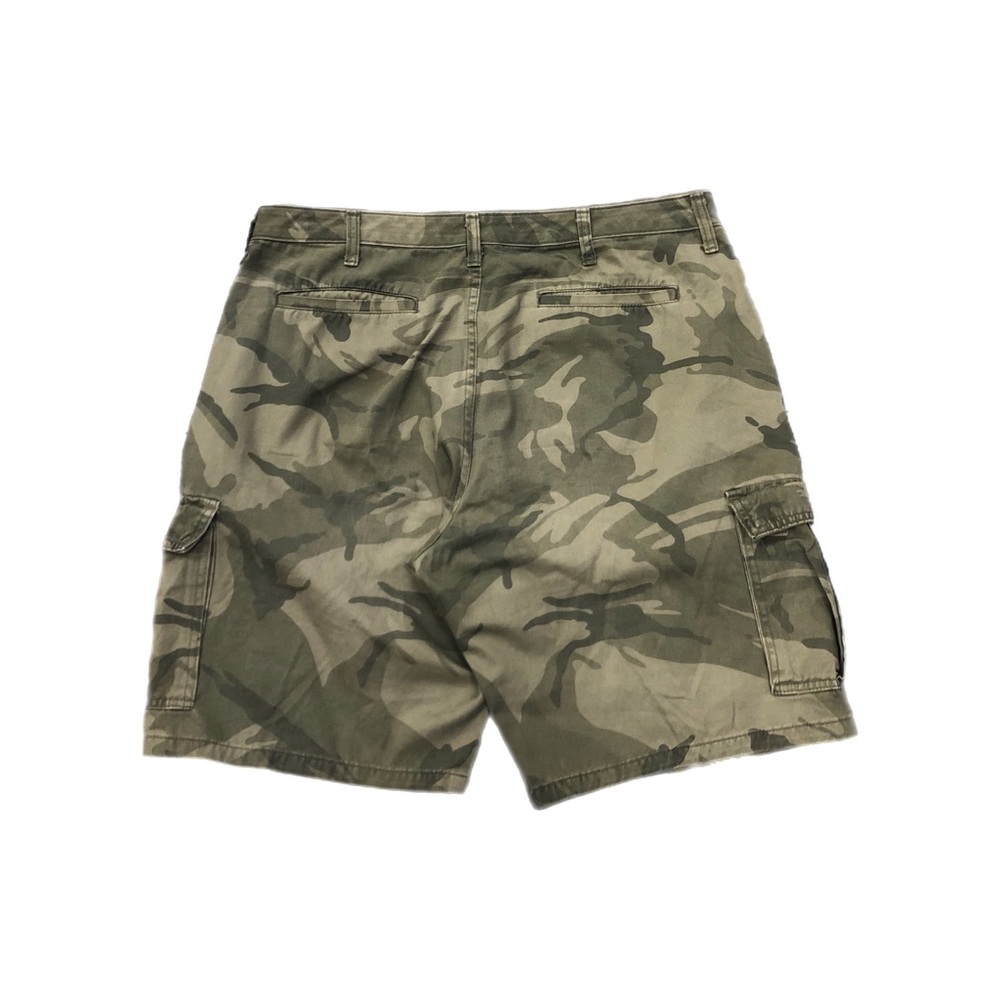 Vtg Y2K Wrangler Camo Cargo Shorts